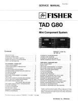 Fisher TADG-80 - Schematic 
